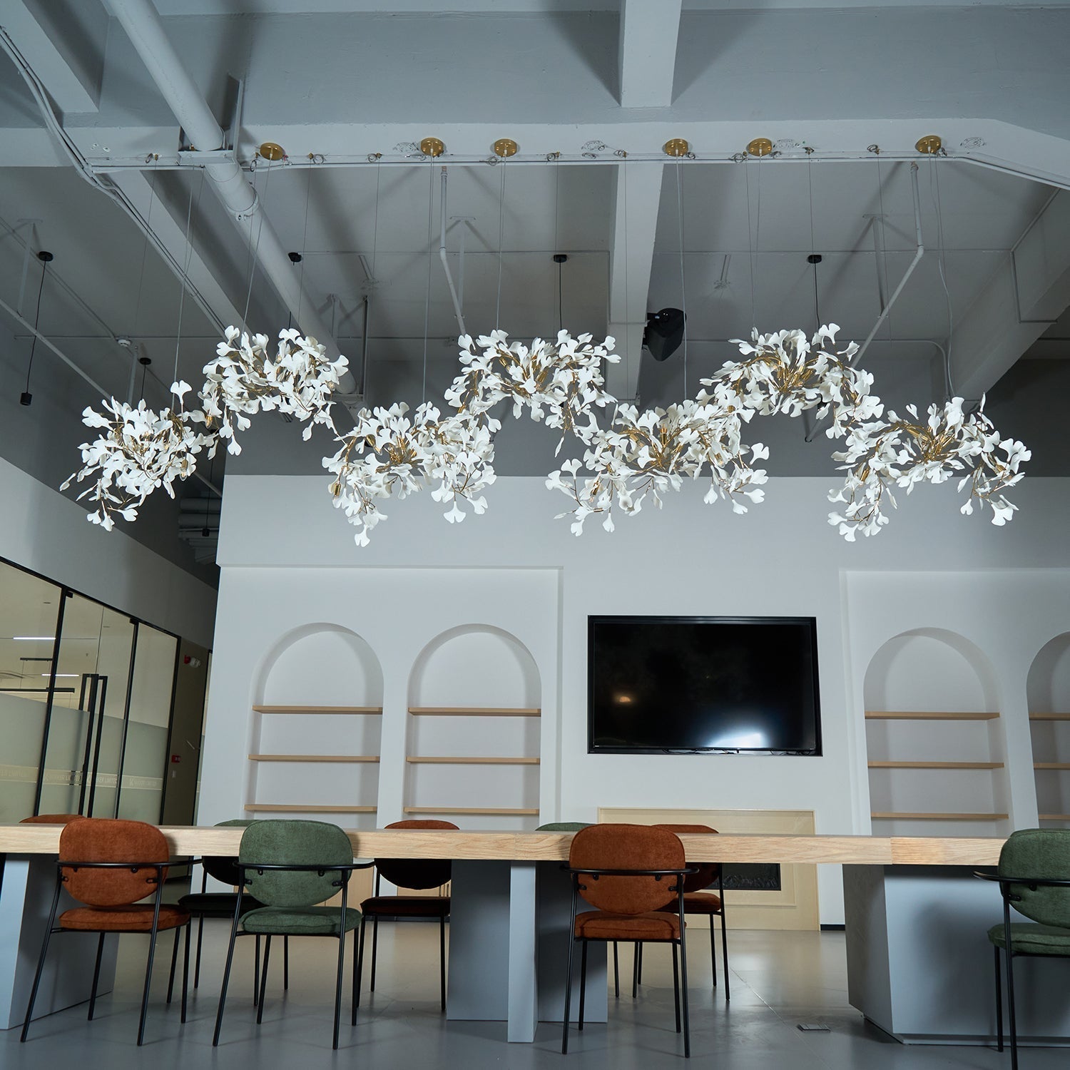 Gingko Chandelier C - Lamp Outdoor