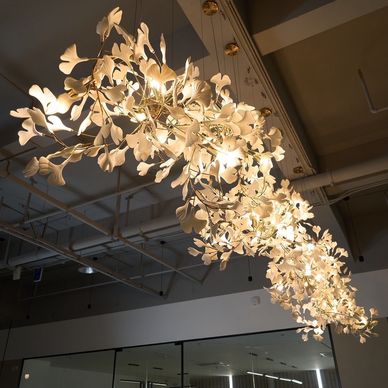 Gingko Chandelier C - Lamp Outdoor