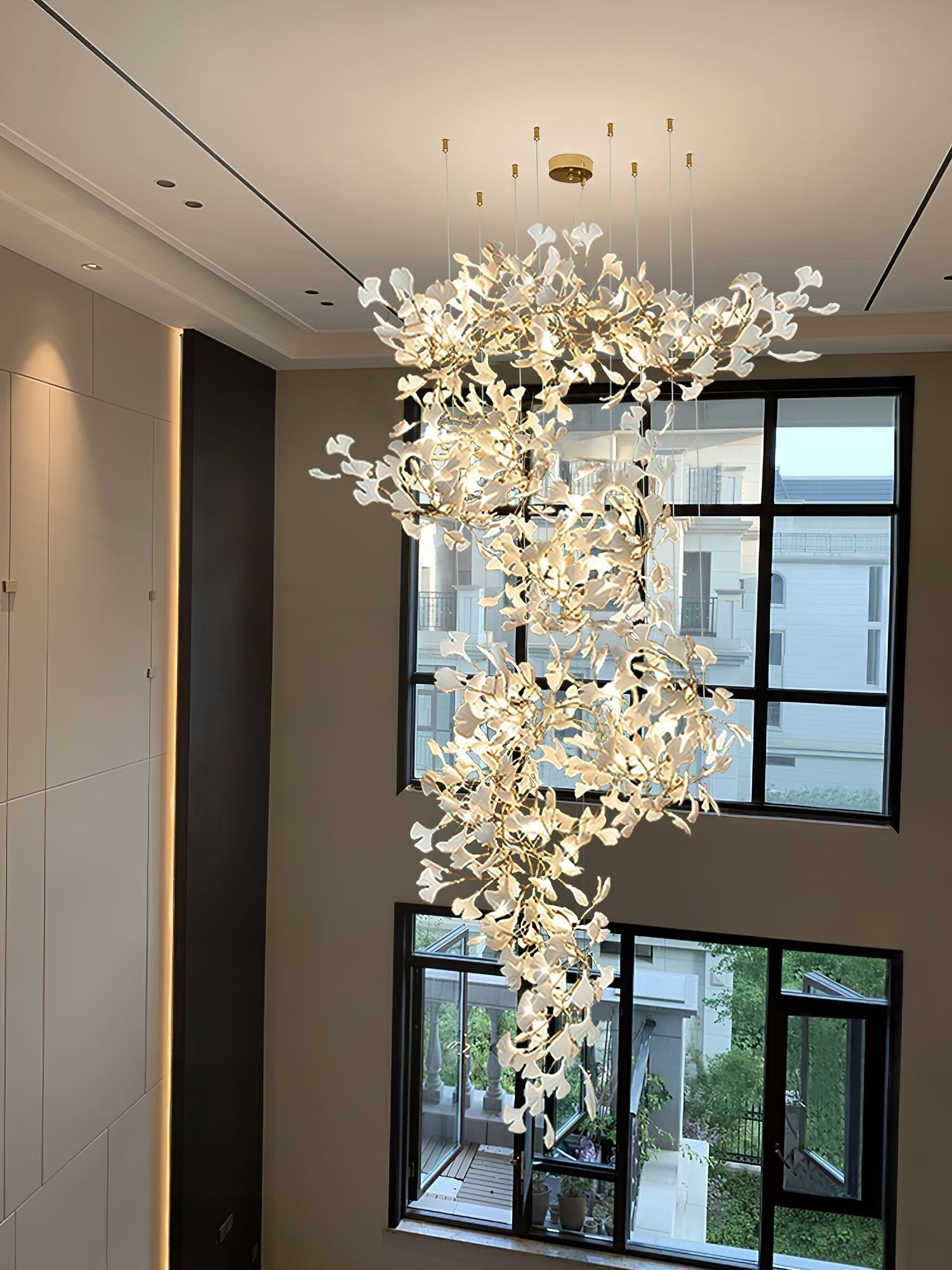 Gingko Chandelier F - Lamp Outdoor