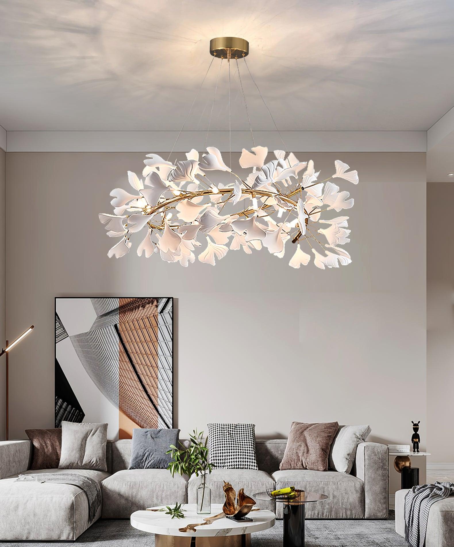 Gingko Chandelier U - Lamp Outdoor