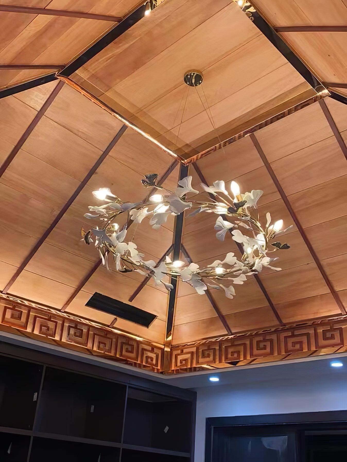 Gingko Chandelier U - Lamp Outdoor