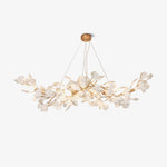 Vashayra Floral Capiz Shell Chandelier - Lamp Outdoor