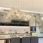 Vashayra Floral Capiz Shell Chandelier - Lamp Outdoor