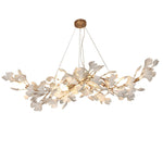 Vashayra Floral Capiz Shell Chandelier - Lamp Outdoor