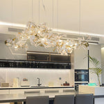 Vashayra Floral Capiz Shell Chandelier - Lamp Outdoor