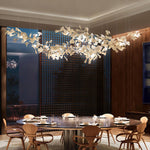 Vashayra Floral Capiz Shell Chandelier - Lamp Outdoor