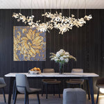 Elorus Double Layer Combination Gingko Chandelier - Lamp Outdoor