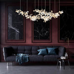 Elorus Double Layer Combination Gingko Chandelier - Lamp Outdoor