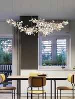 Elorus Double Layer Combination Gingko Chandelier - Lamp Outdoor