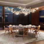 Elorus Double Layer Combination Gingko Chandelier - Lamp Outdoor
