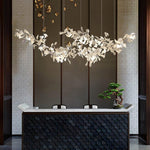 Elorus Double Layer Combination Gingko Chandelier - Lamp Outdoor