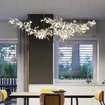Elorus Double Layer Combination Gingko Chandelier - Lamp Outdoor