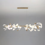 Ovyneth Postmodern Luxury Gingko Metal Ceramics Chandelier - Lamp Outdoor