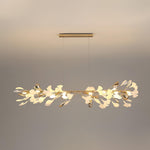 Ovyneth Postmodern Luxury Gingko Metal Ceramics Chandelier - Lamp Outdoor