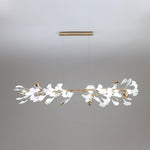 Ovyneth Postmodern Luxury Gingko Metal Ceramics Chandelier - Lamp Outdoor