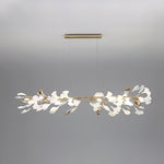 Ovyneth Postmodern Luxury Gingko Metal Ceramics Chandelier - Lamp Outdoor