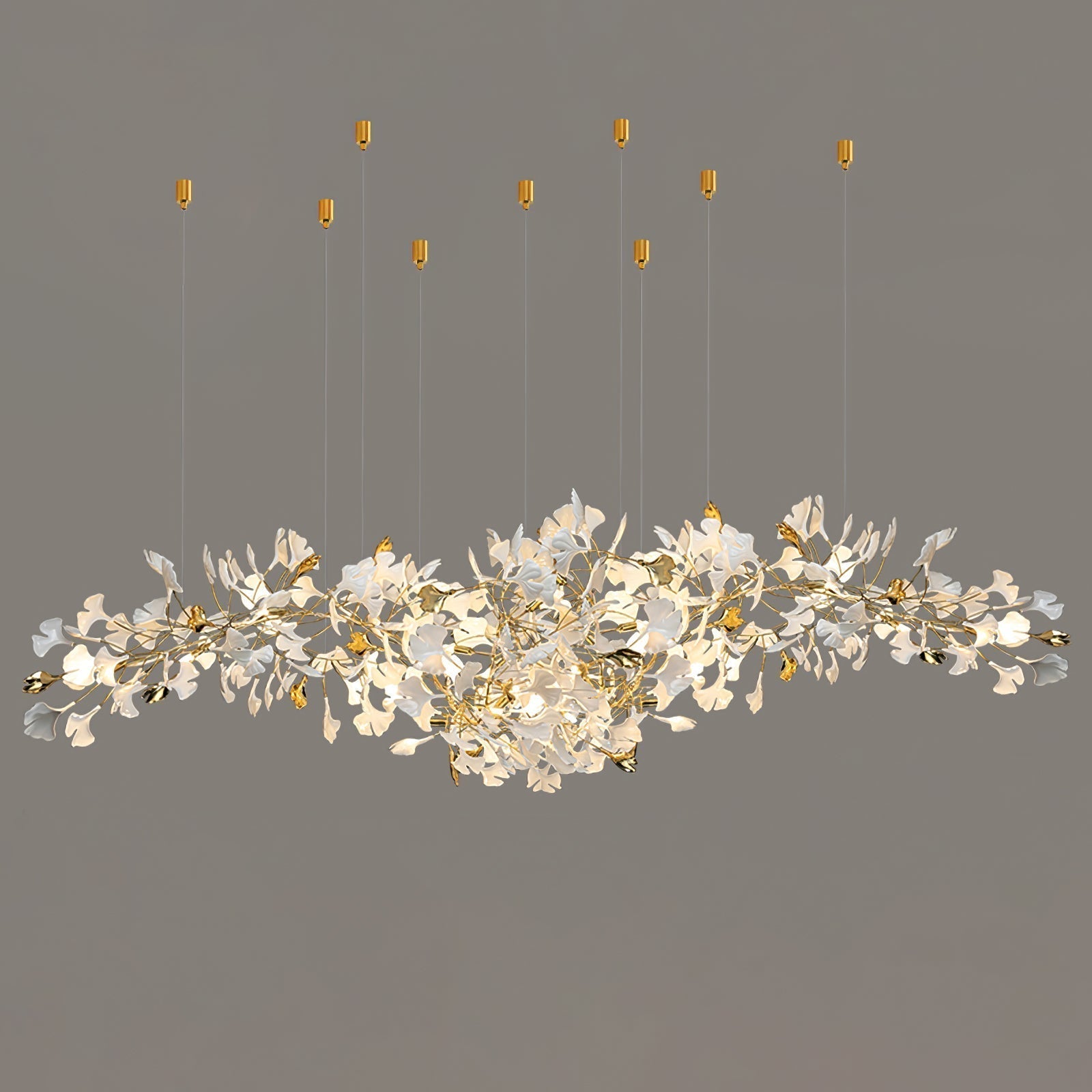 Ilvyniel Gingko Chandelier - Lamp Outdoor