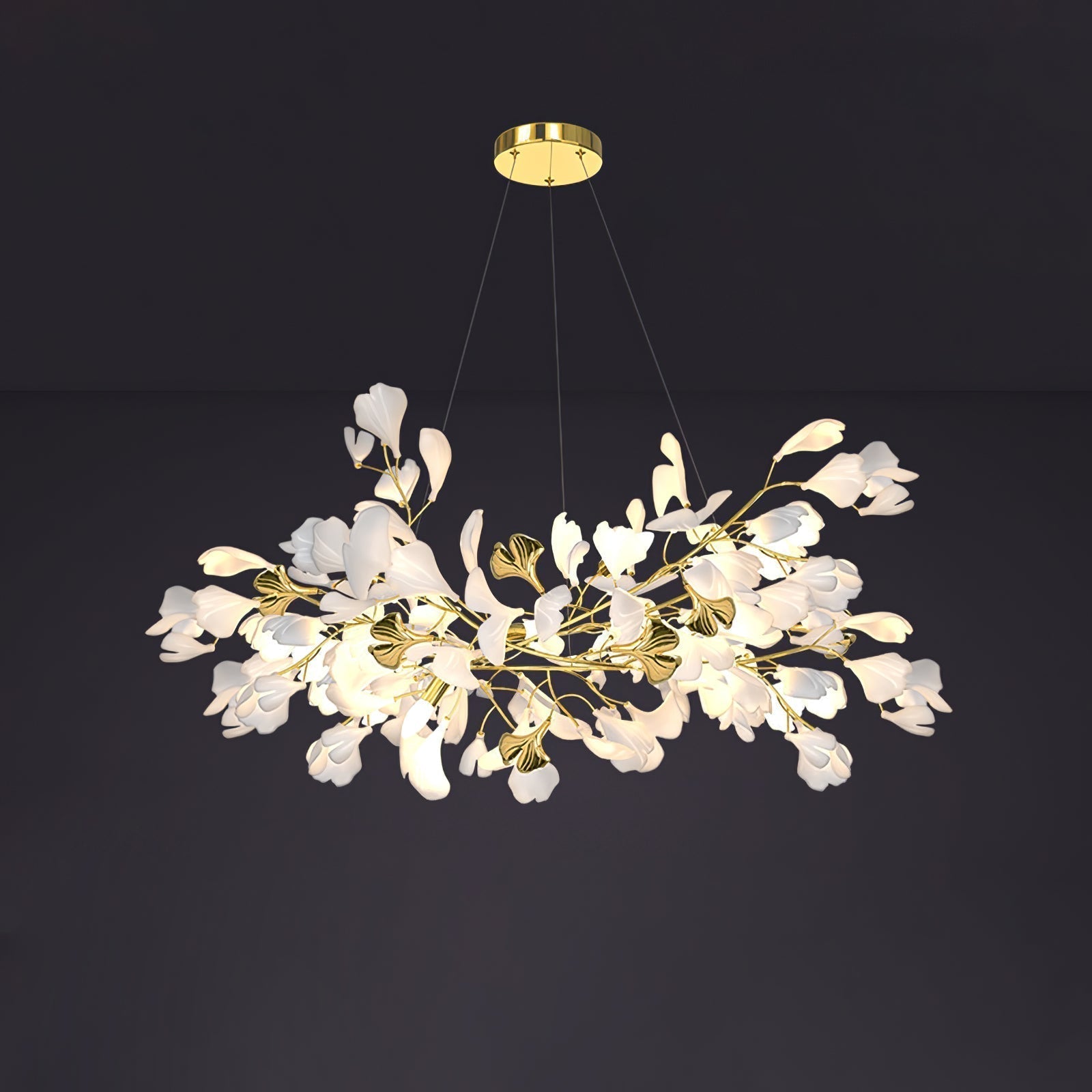 Ilvyniel Gingko Chandelier - Lamp Outdoor