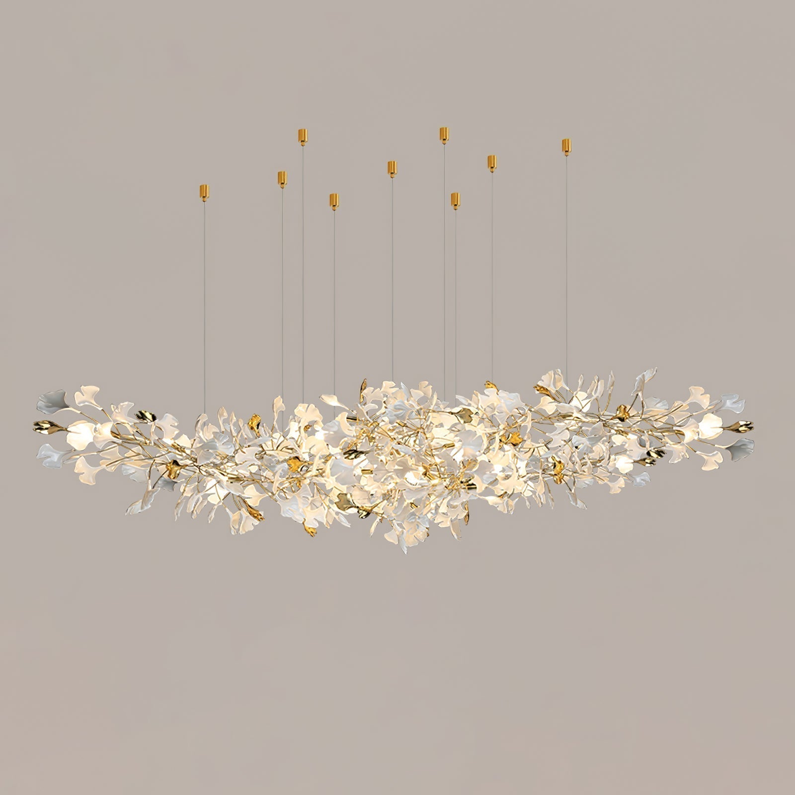 Ilvyniel Gingko Chandelier - Lamp Outdoor