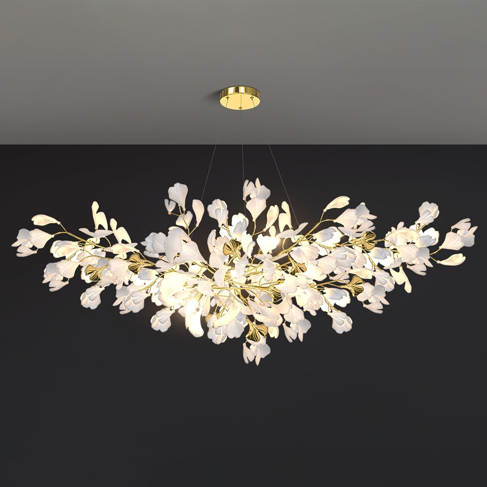 Ilvyniel Gingko Chandelier - Lamp Outdoor