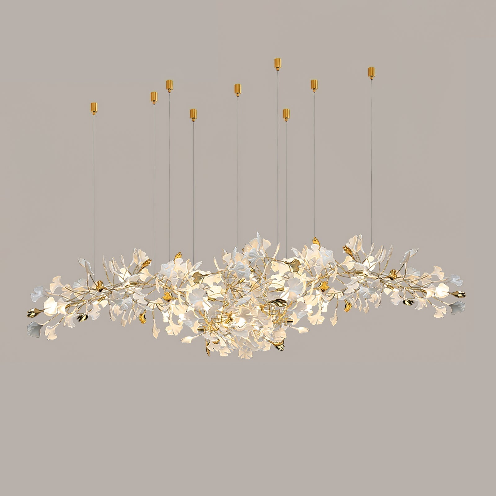 Ilvyniel Gingko Chandelier - Lamp Outdoor