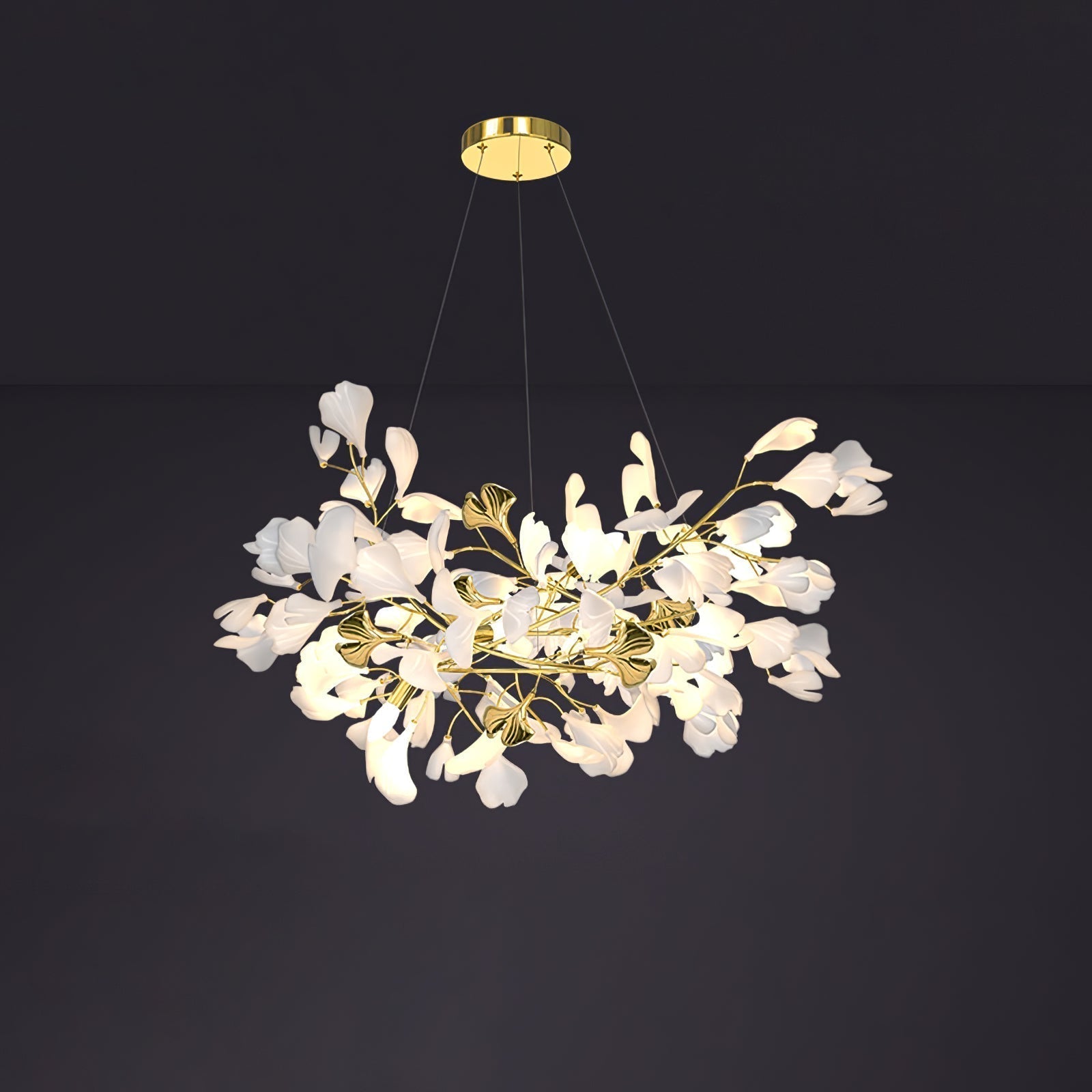 Ilvyniel Gingko Chandelier - Lamp Outdoor
