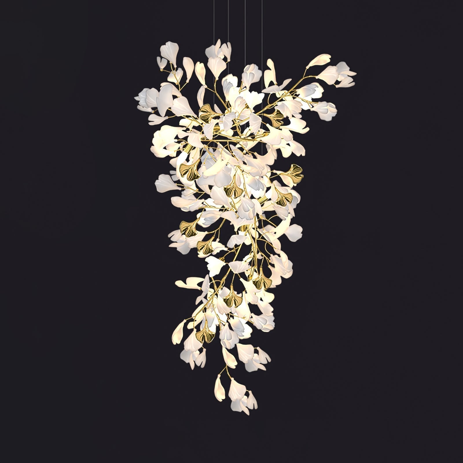 Ilvyniel Gingko Chandelier - Lamp Outdoor