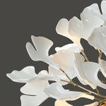 Ivmarel Gingko Long Branch Ceramics Chandelier - Lamp Outdoor