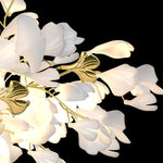 Ivmarel Gingko Long Branch Ceramics Chandelier - Lamp Outdoor