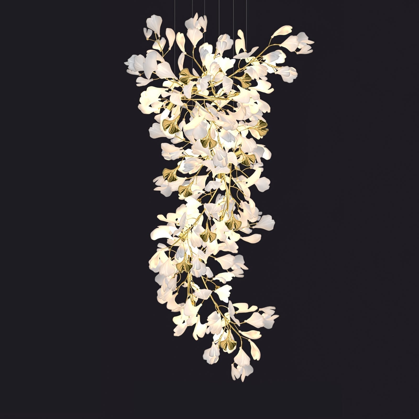 Ilvyniel Gingko Chandelier - Lamp Outdoor