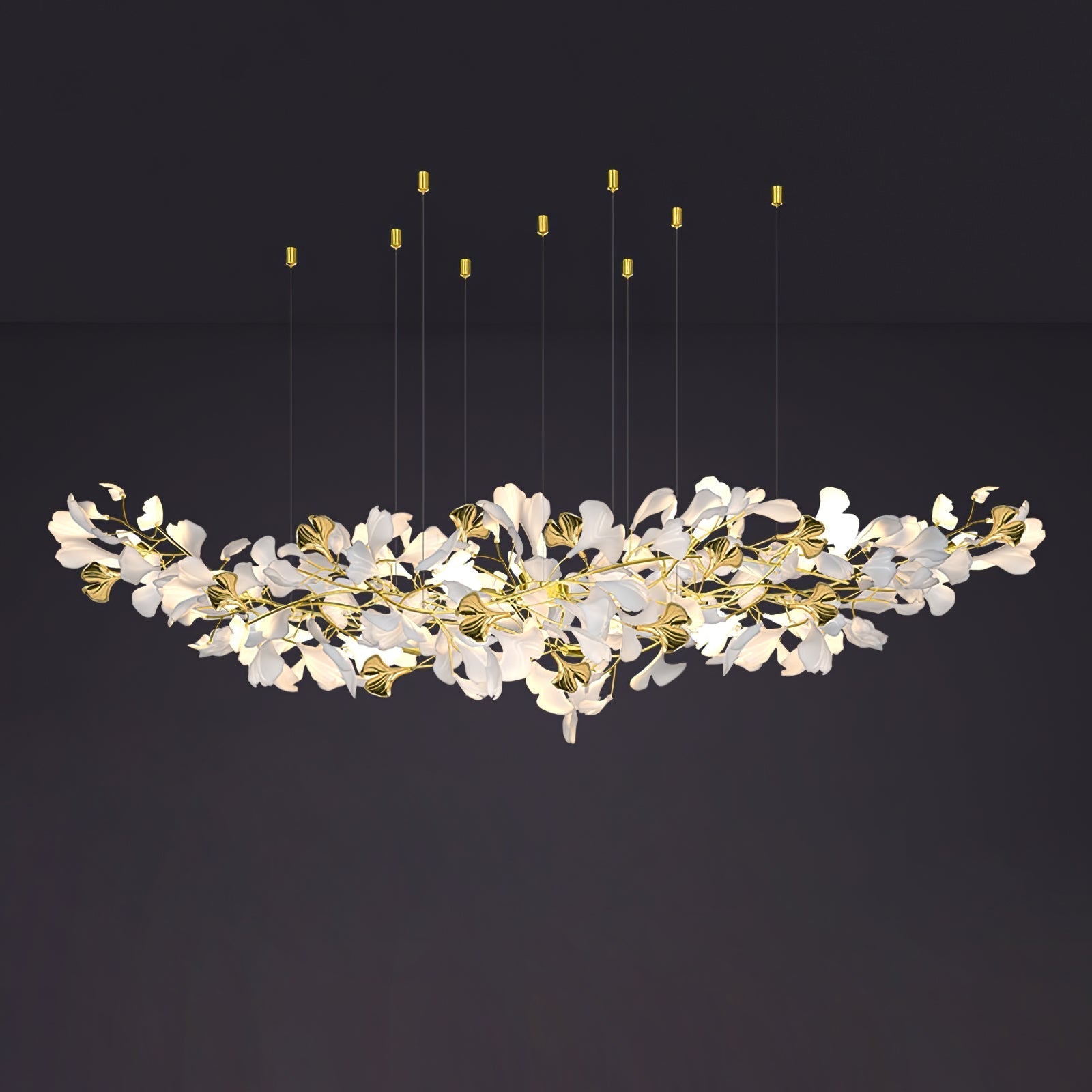 Ilvyniel Gingko Chandelier - Lamp Outdoor