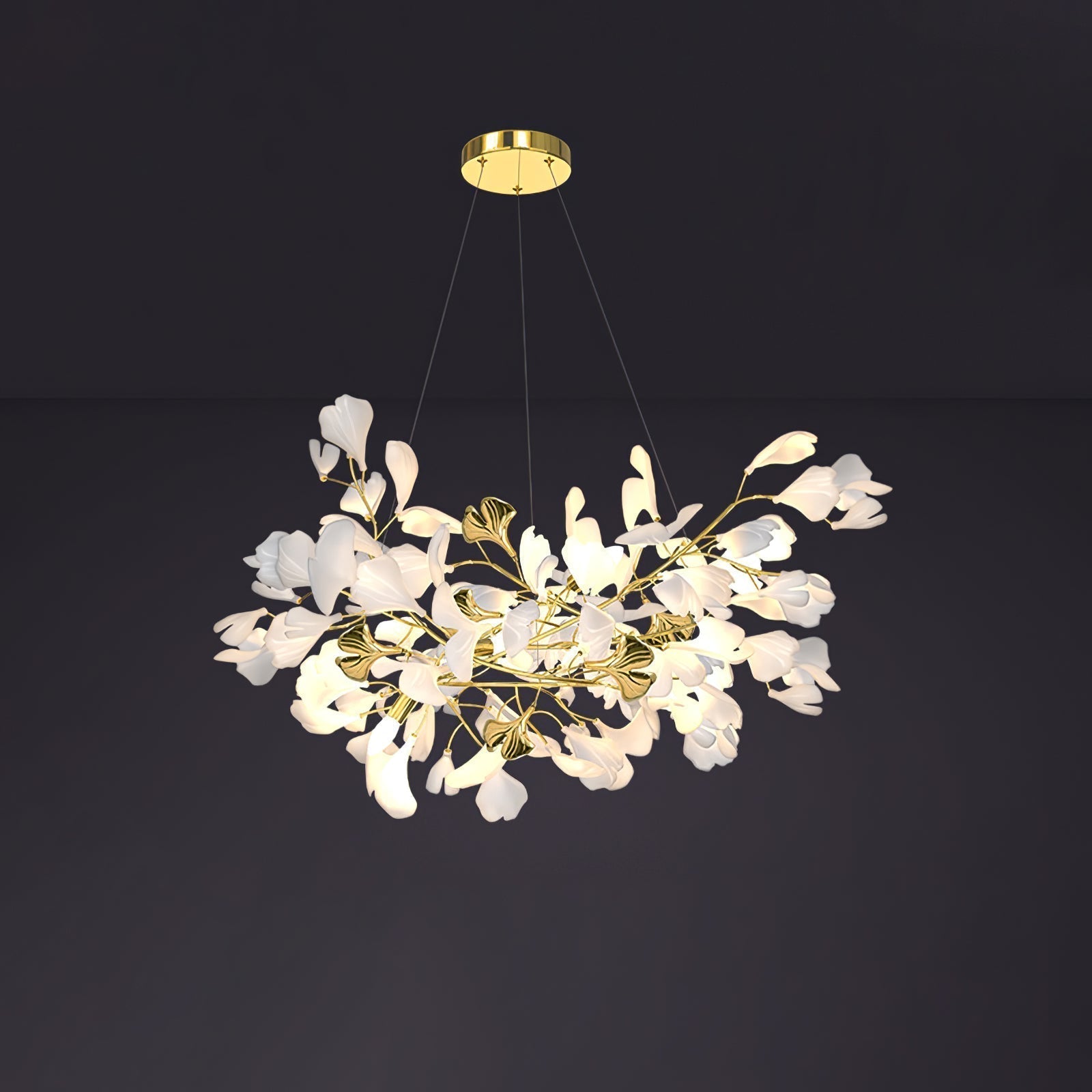 Ilvyniel Gingko Chandelier - Lamp Outdoor