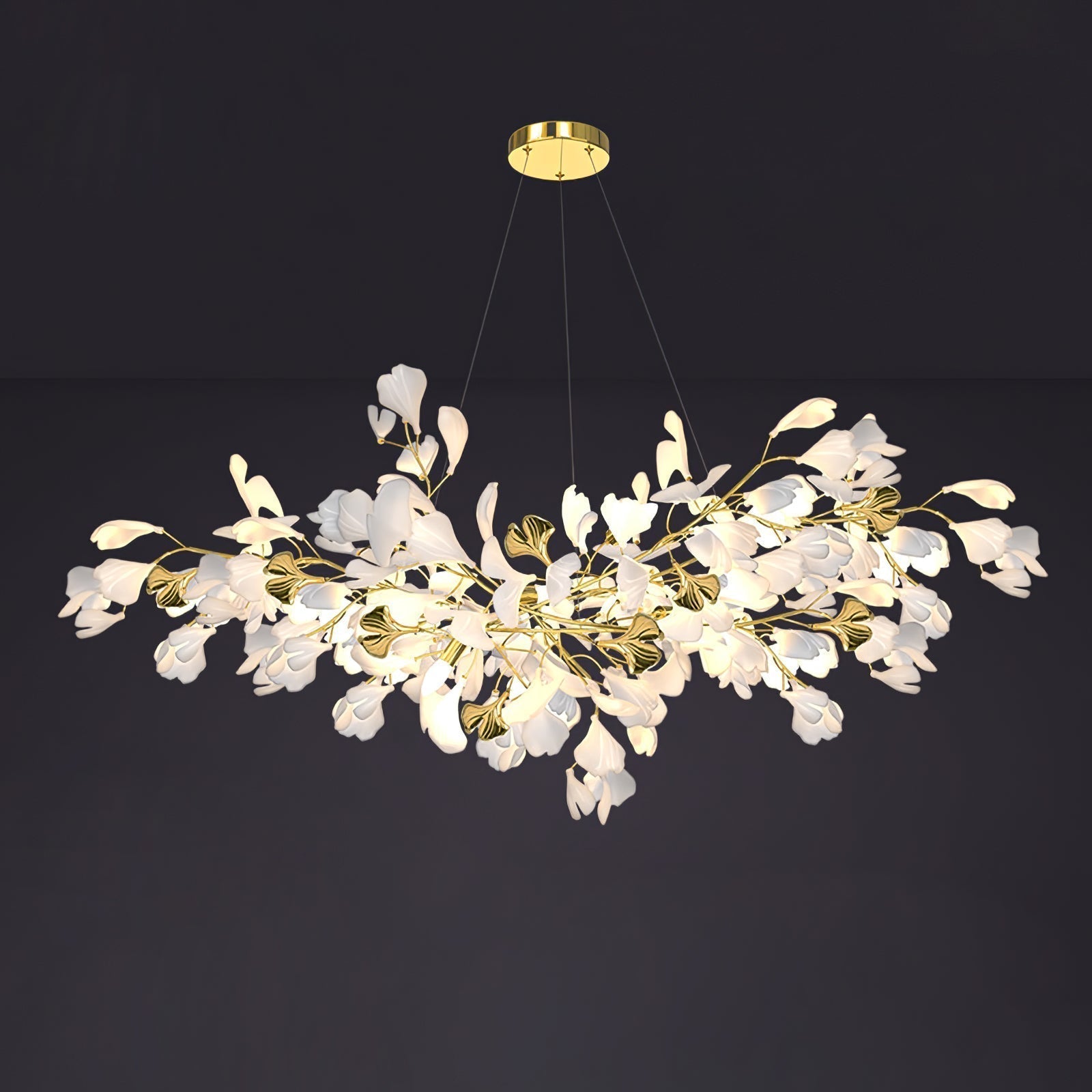 Ilvyniel Gingko Chandelier - Lamp Outdoor