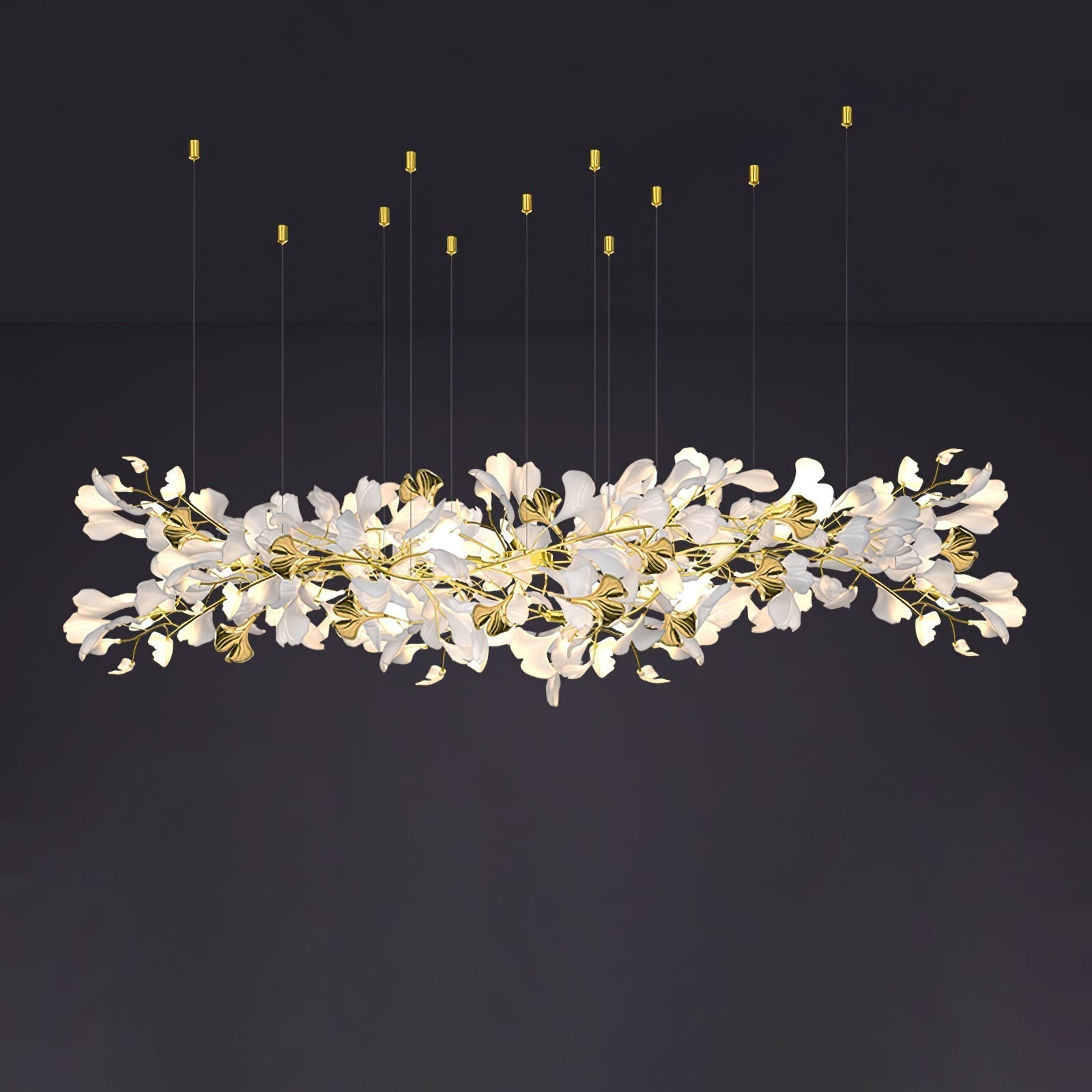 Ilvyniel Gingko Chandelier - Lamp Outdoor