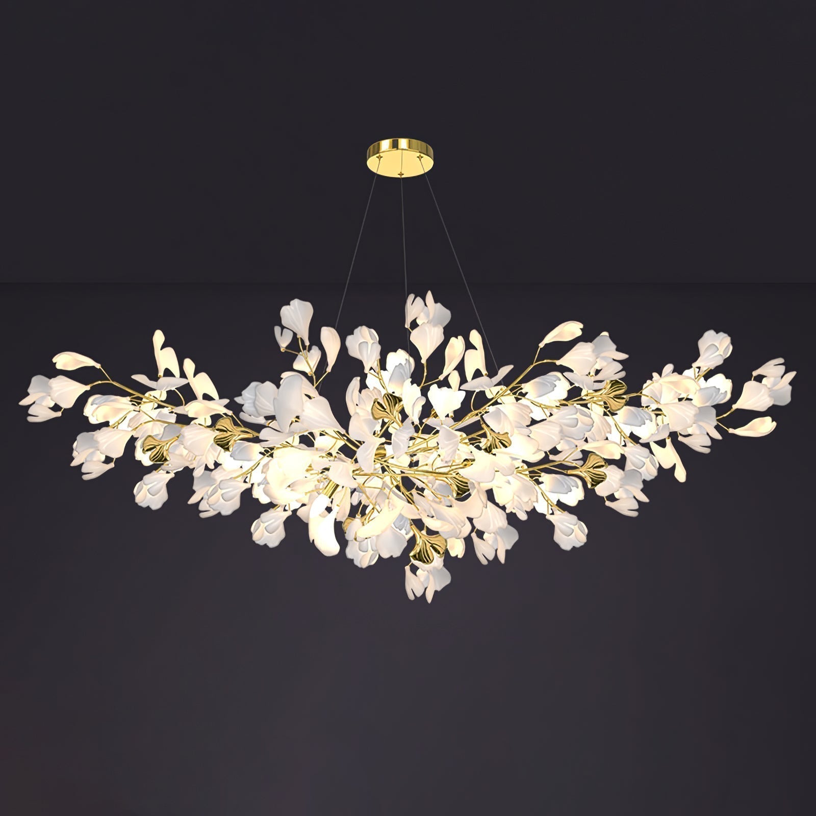 Ilvyniel Gingko Chandelier - Lamp Outdoor