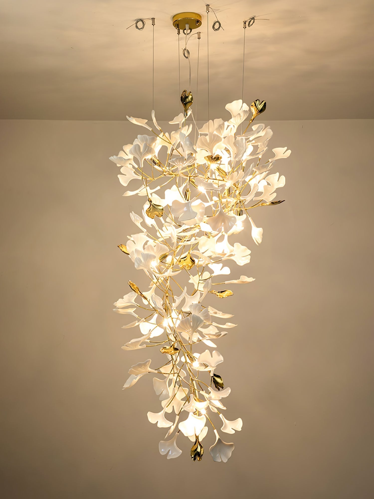 Ilvyniel Gingko Chandelier - Lamp Outdoor