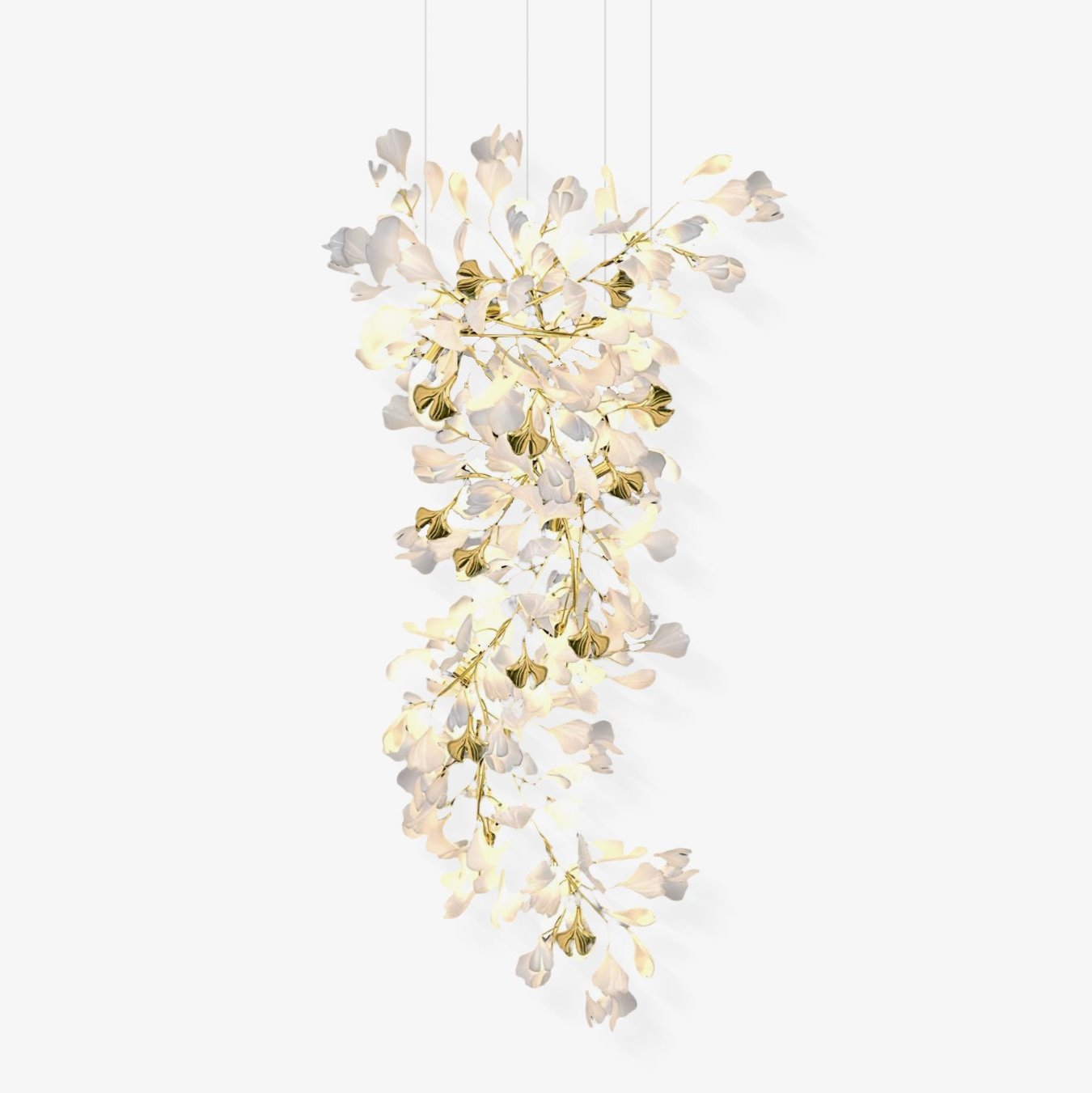 Ilvyniel Gingko Chandelier - Lamp Outdoor