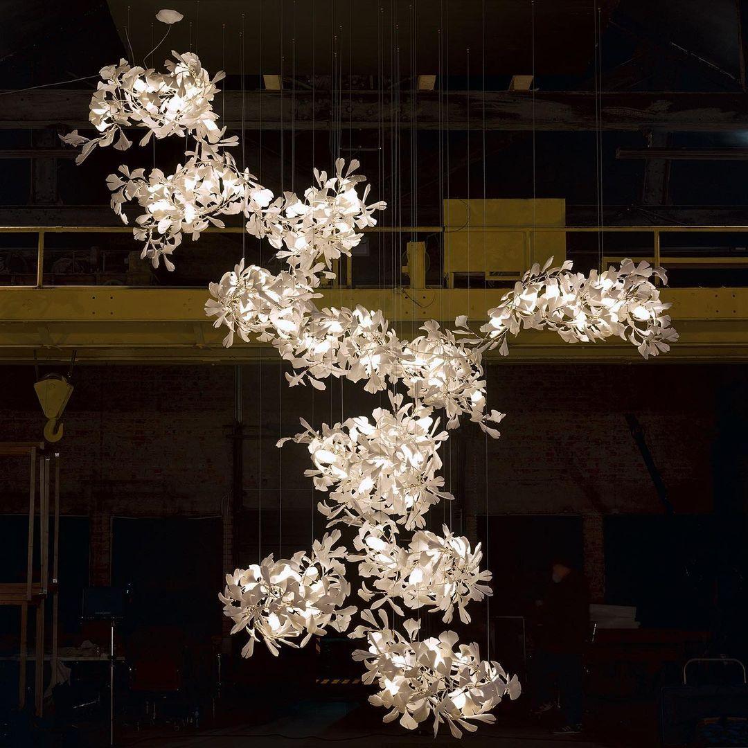 Gingko Chandelier F - Lamp Outdoor