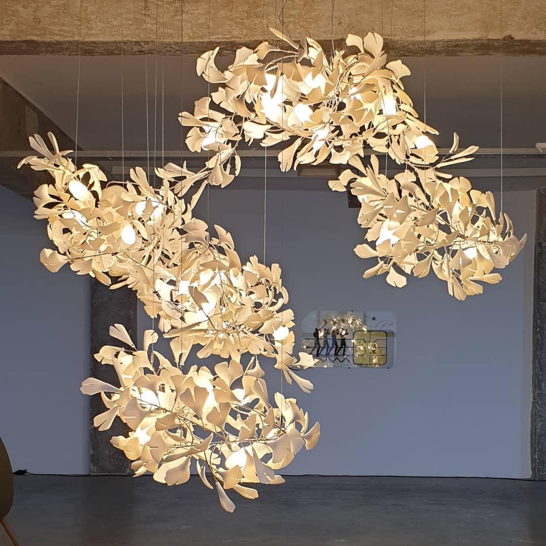 Gingko Chandelier F - Lamp Outdoor