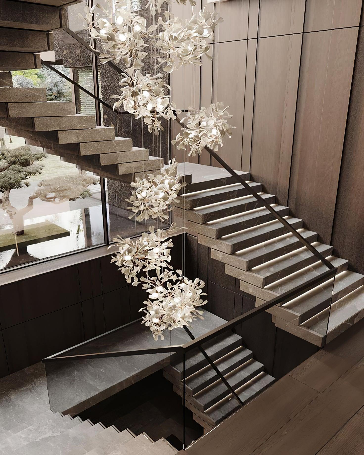 Gingko Chandelier F - Lamp Outdoor