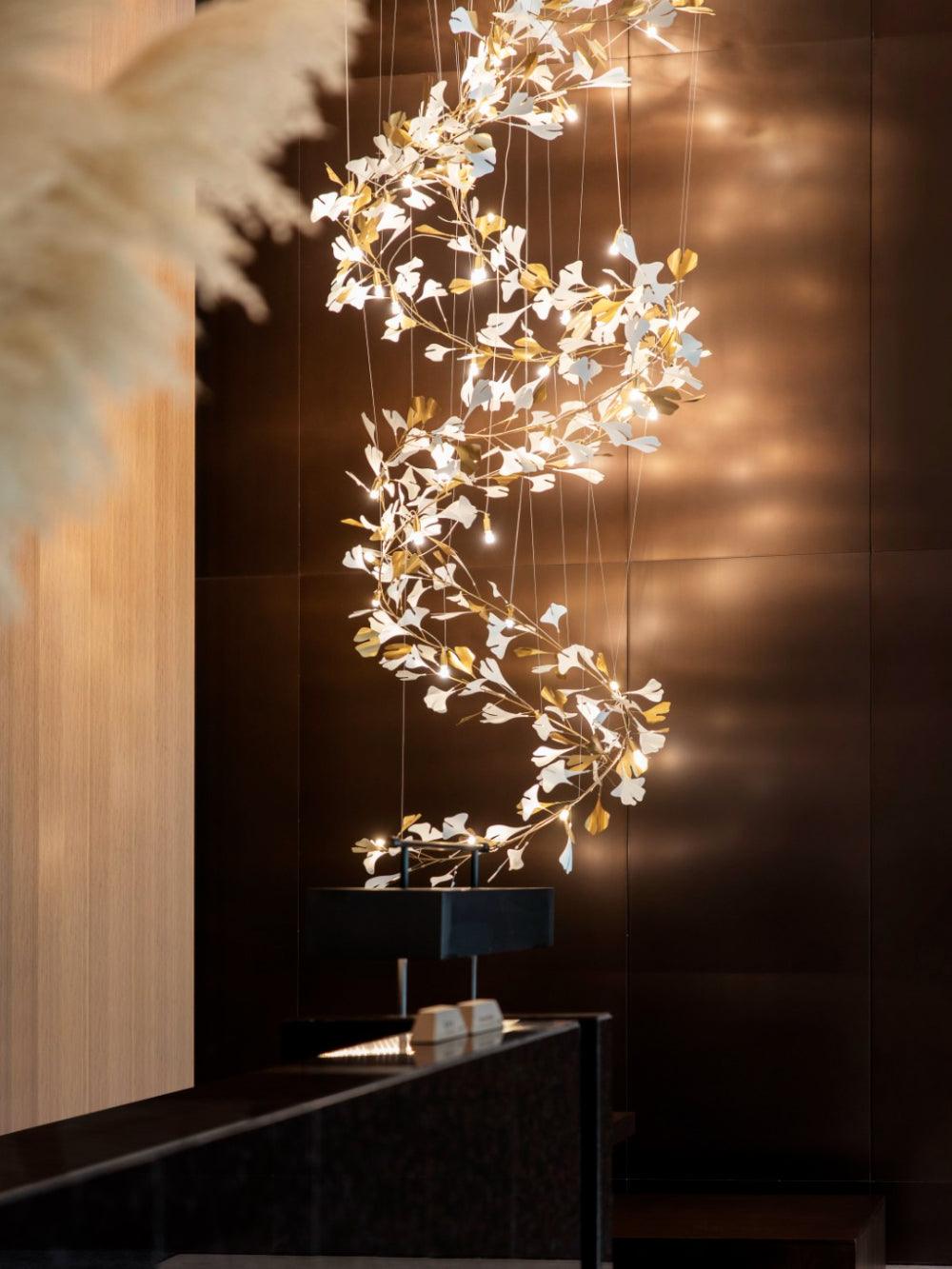 Gingko Chandelier F - Lamp Outdoor
