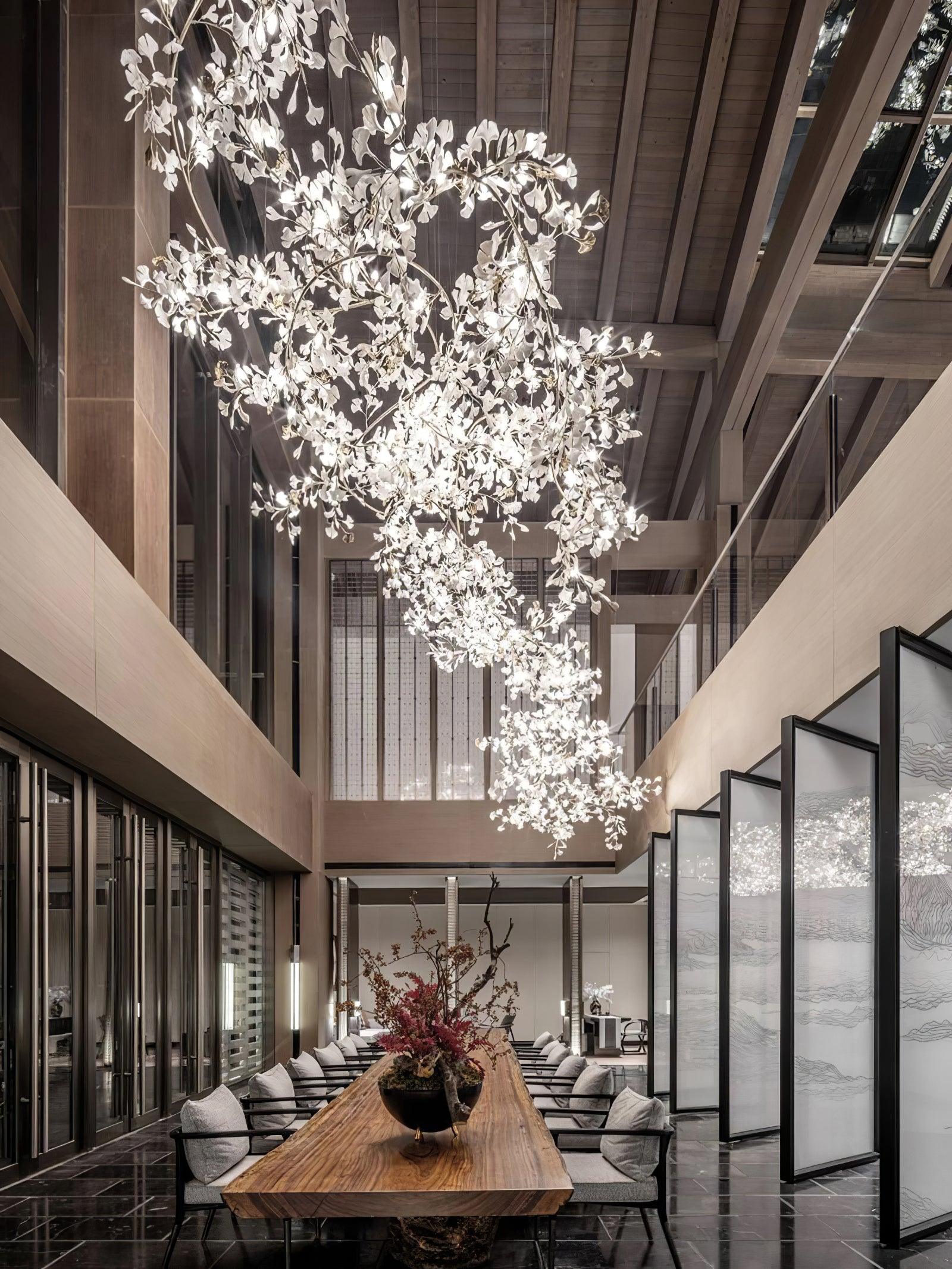 Gingko Chandelier F - Lamp Outdoor