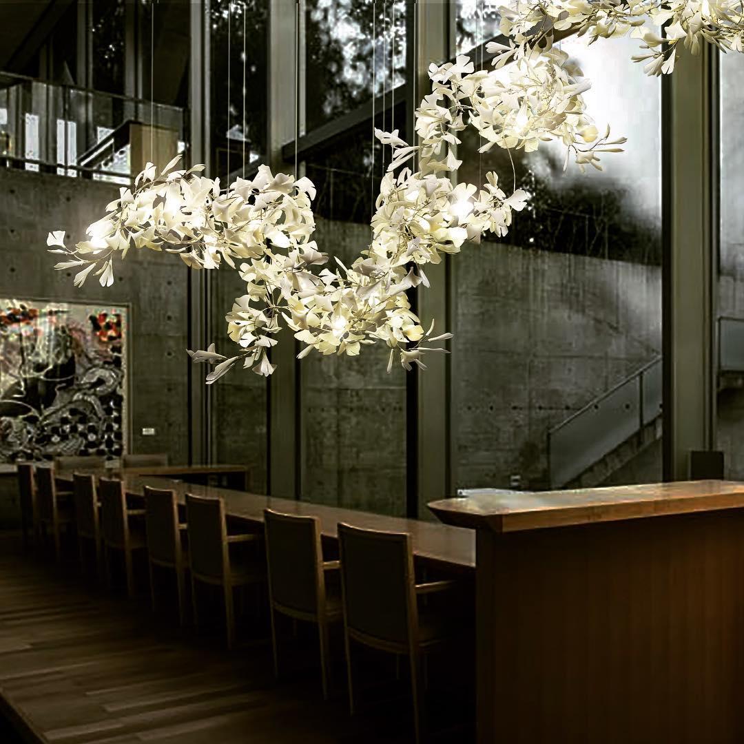 Gingko Chandelier C - Lamp Outdoor