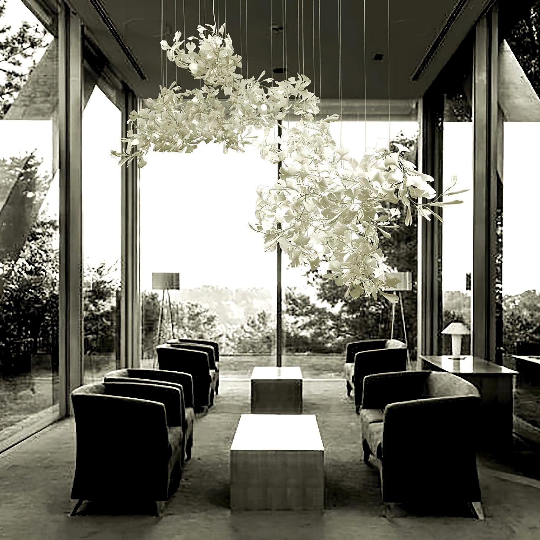Gingko Chandelier C - Lamp Outdoor