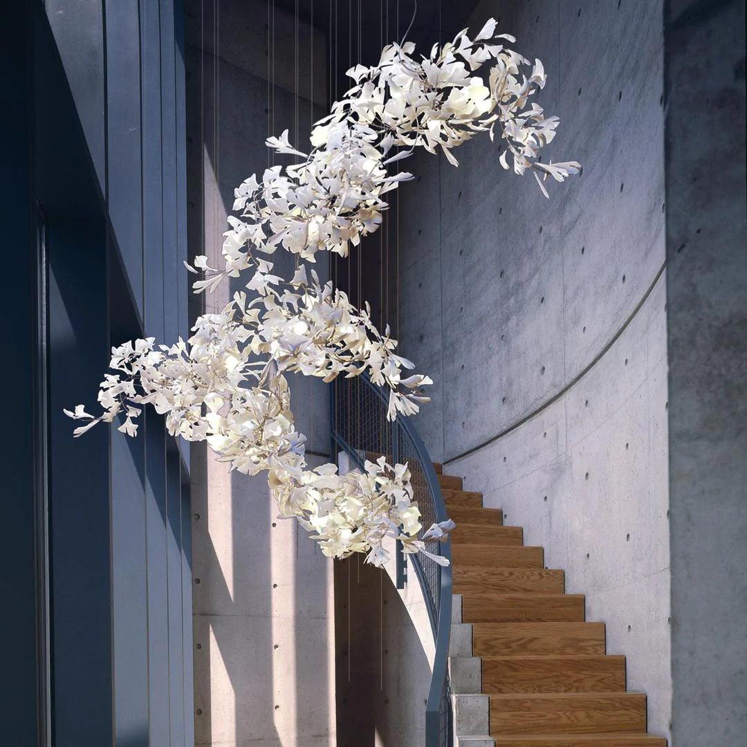 Gingko Chandelier C - Lamp Outdoor