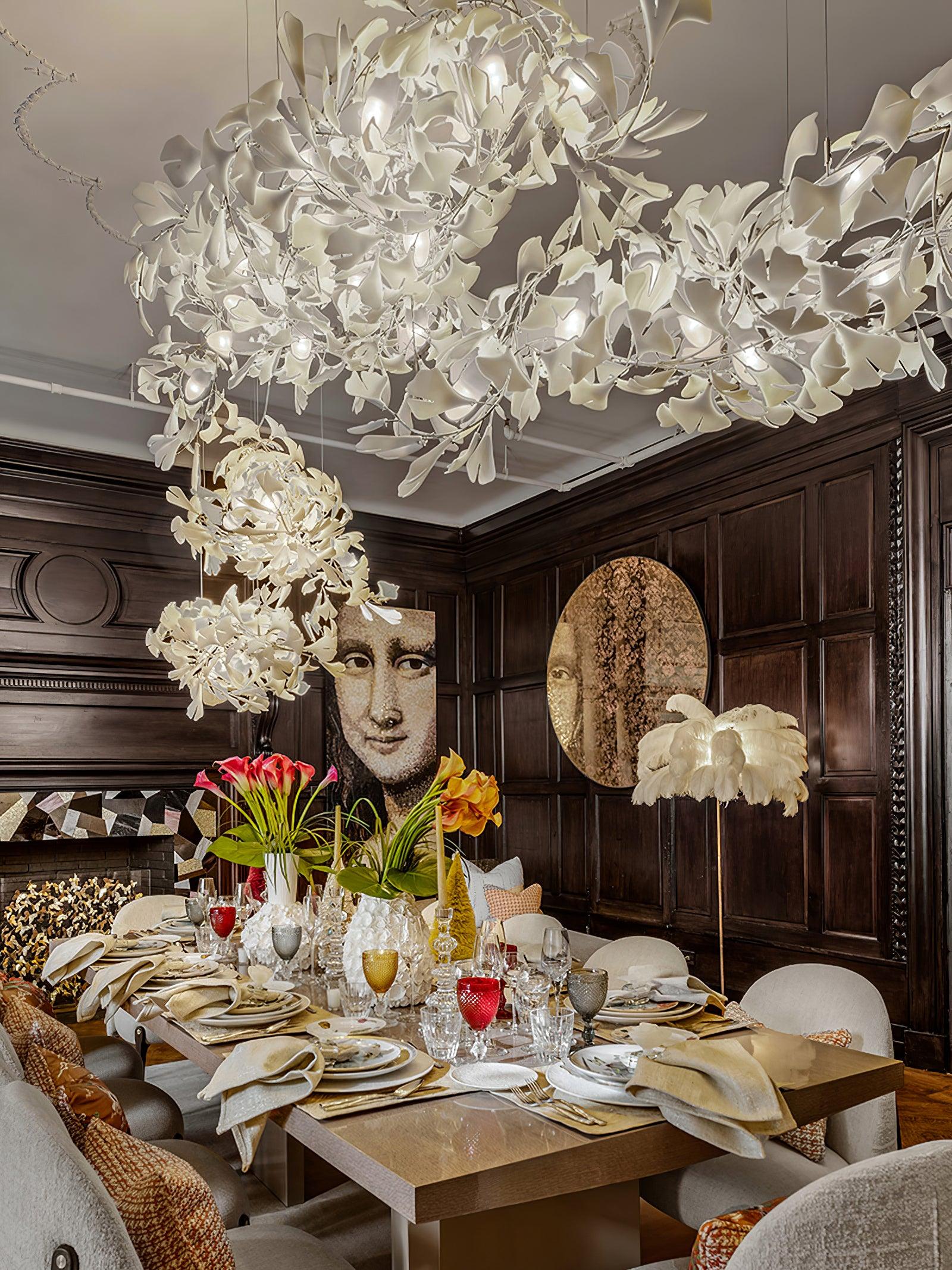 Gingko Chandelier C - Lamp Outdoor