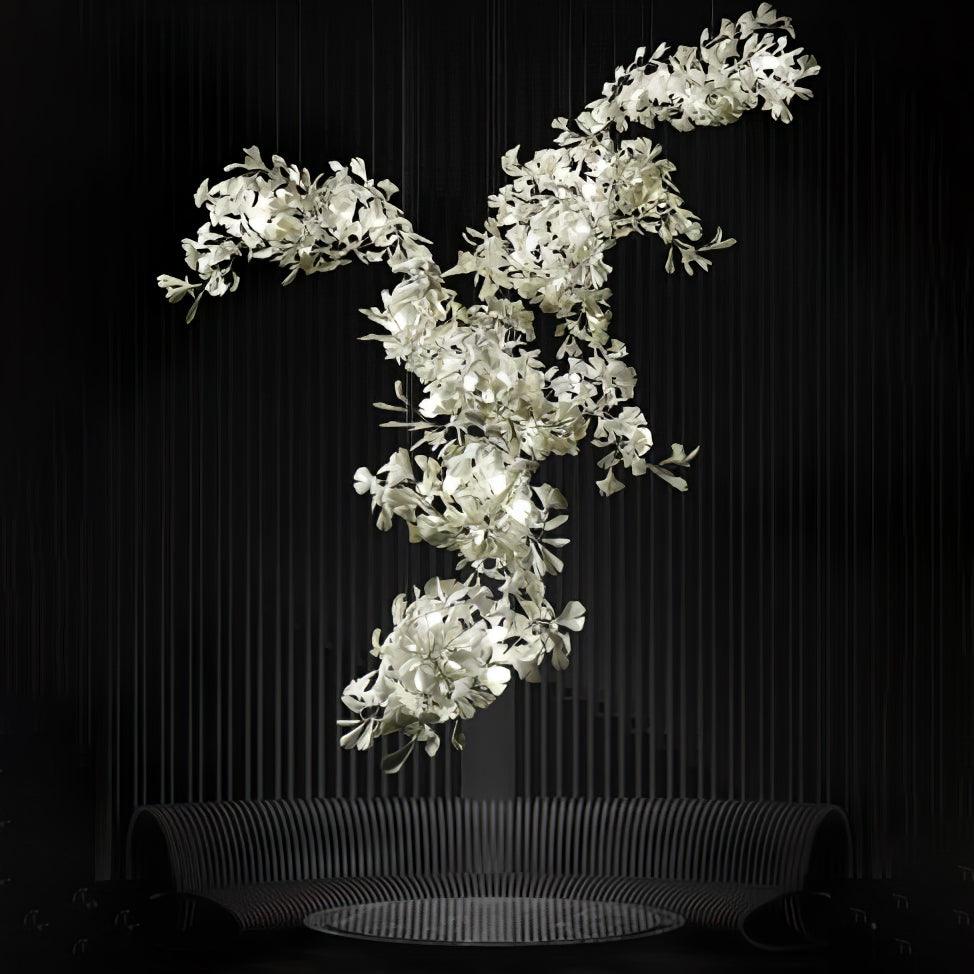 Alvenan Gingko Ceramic Combination Chandelier - Lamp Outdoor