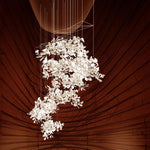 Alvenan Gingko Ceramic Combination Chandelier - Lamp Outdoor