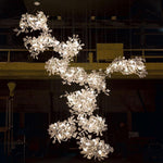 Alvenan Gingko Ceramic Combination Chandelier - Lamp Outdoor