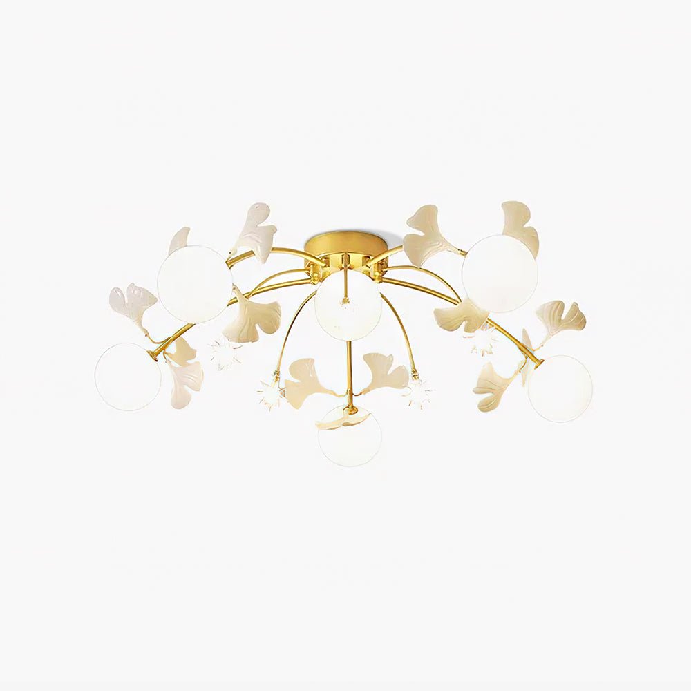 Ginkgo Glass Ceiling Lamp - Lamp Outdoor